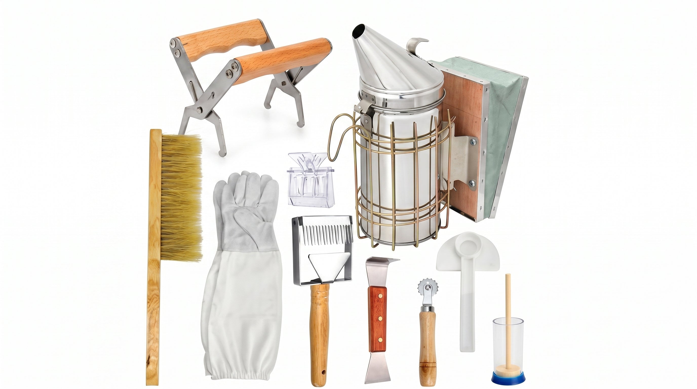 10-piece beekeeping tool kit