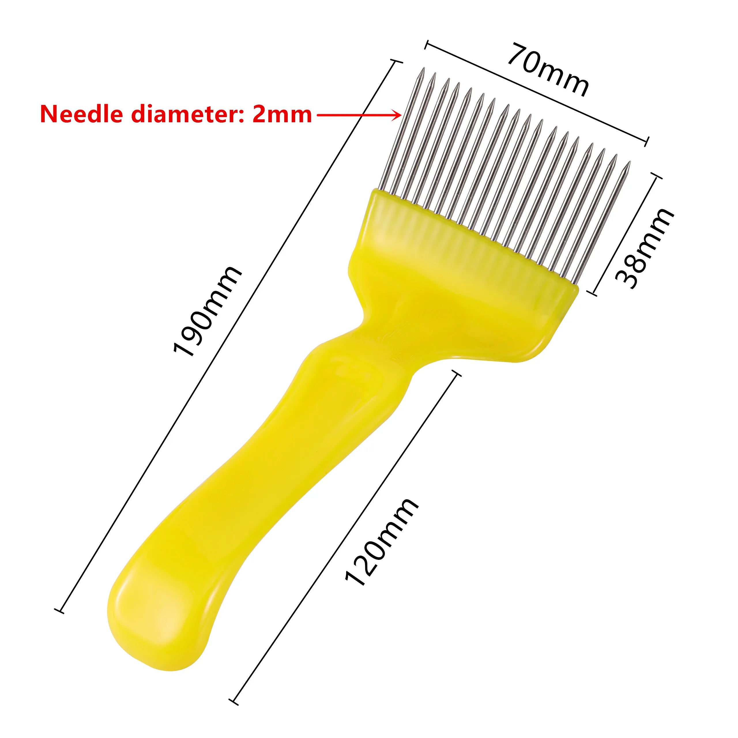Honey Uncapping Fork – Stainless Steel 18-Pin