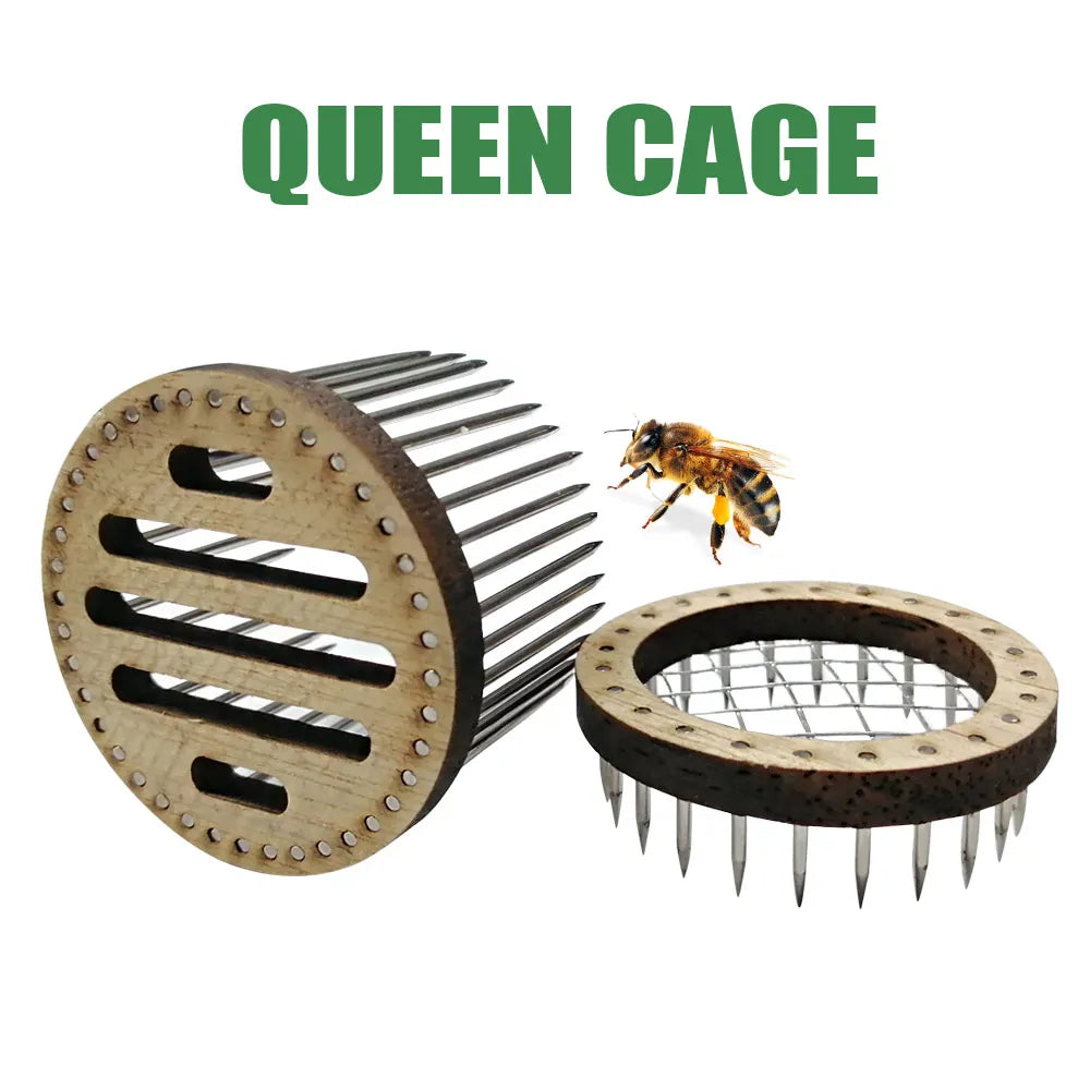 Queen Bee Catcher – Wooden Needle Marking Cage