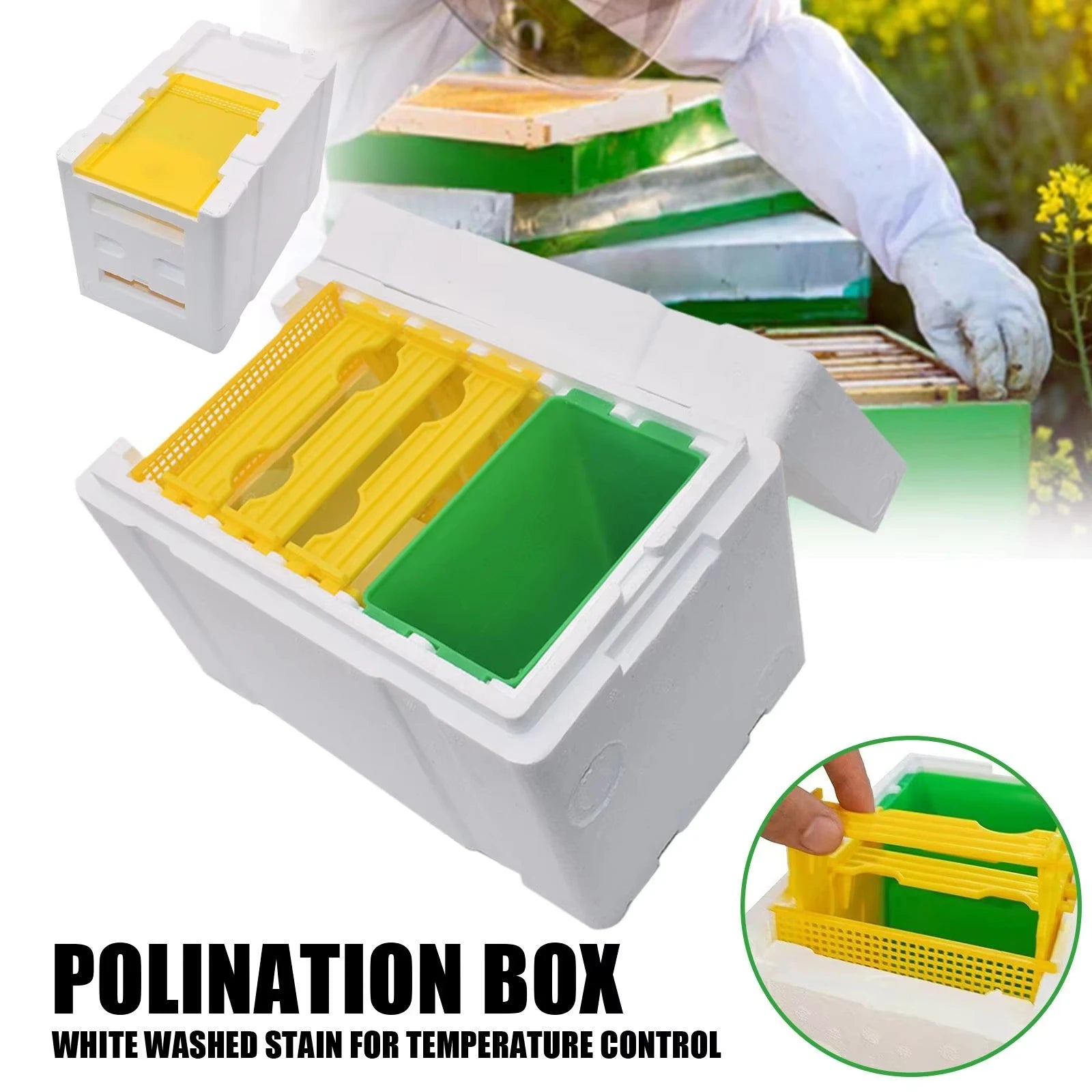 Queen Mating Nuc Box – Insulated Foam Mini Hive