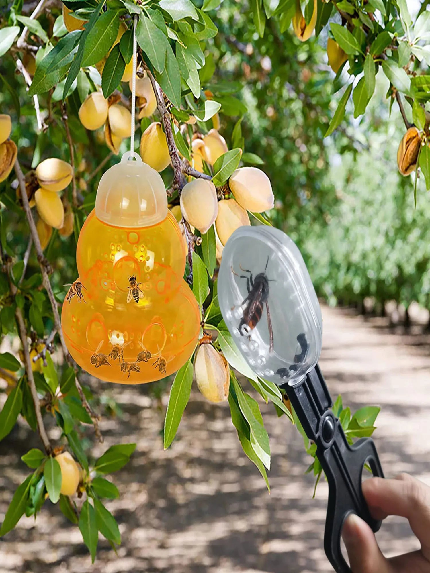 Queen Bee Catcher Clip – One-Handed Marking Cage
