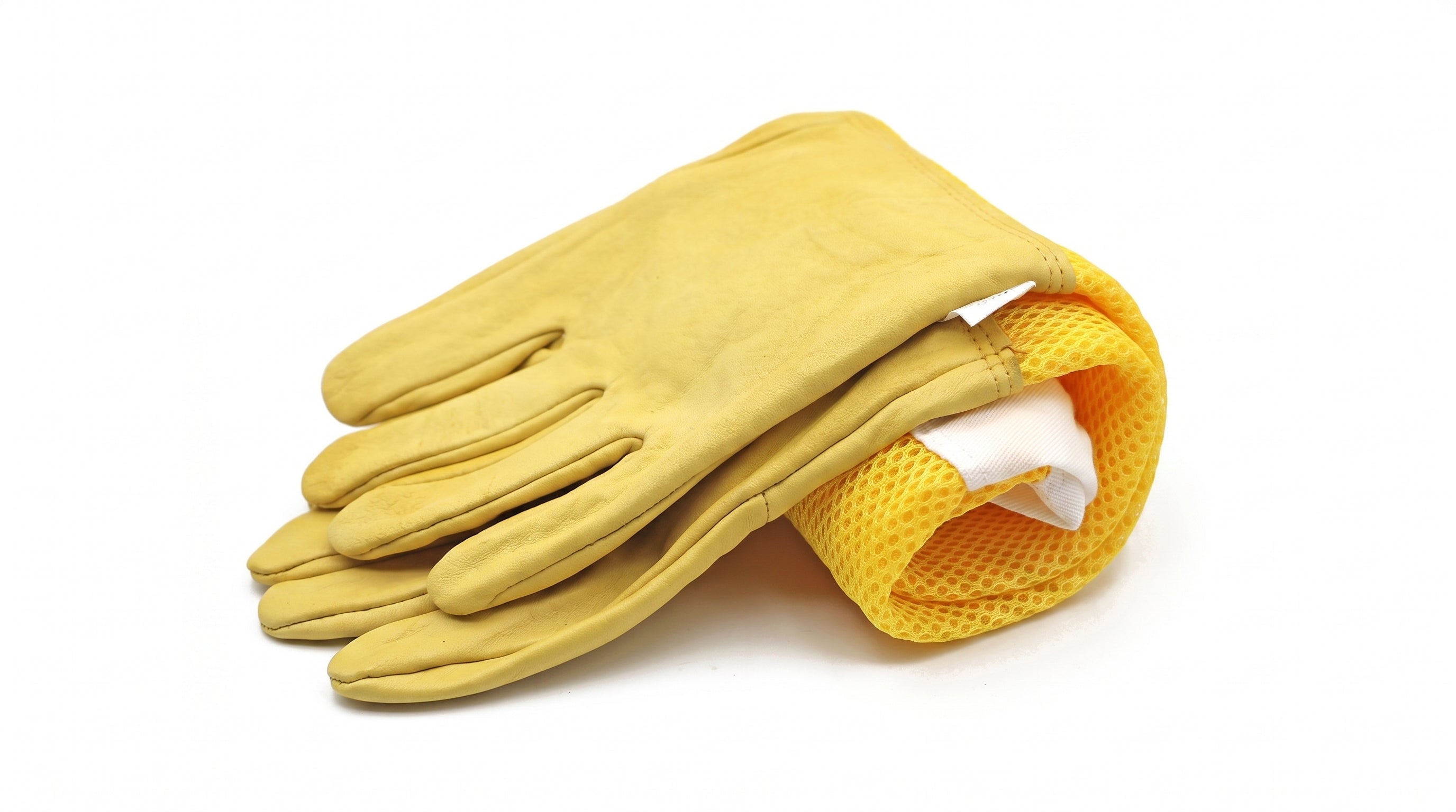 Beekeeping Gloves – Sheepskin Leather with Ventilated Sleeves